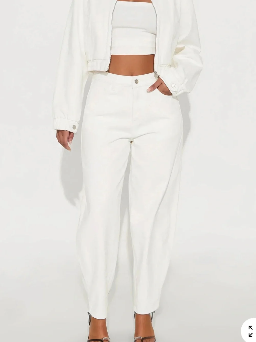 FashionNova Twill Barrel Pants